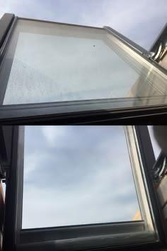 Dachfenster Vorher/Nachher
