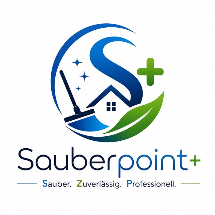 Sauberpoint+ Logo — Sauber. Zuverlässig. Professionell.